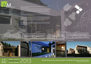 Residential new home between 150sqm and 300sqm architectural design award